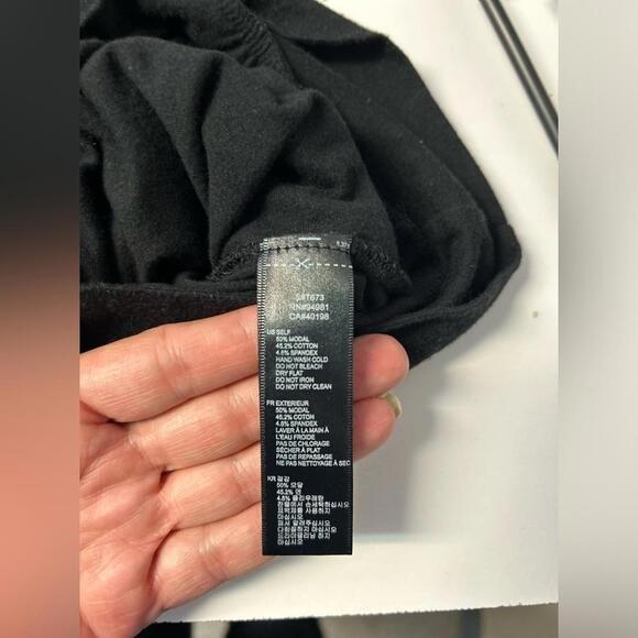 Twenty one sleeveless top with beaded collar and hoodie type pocket across front - Picture 2 of 6